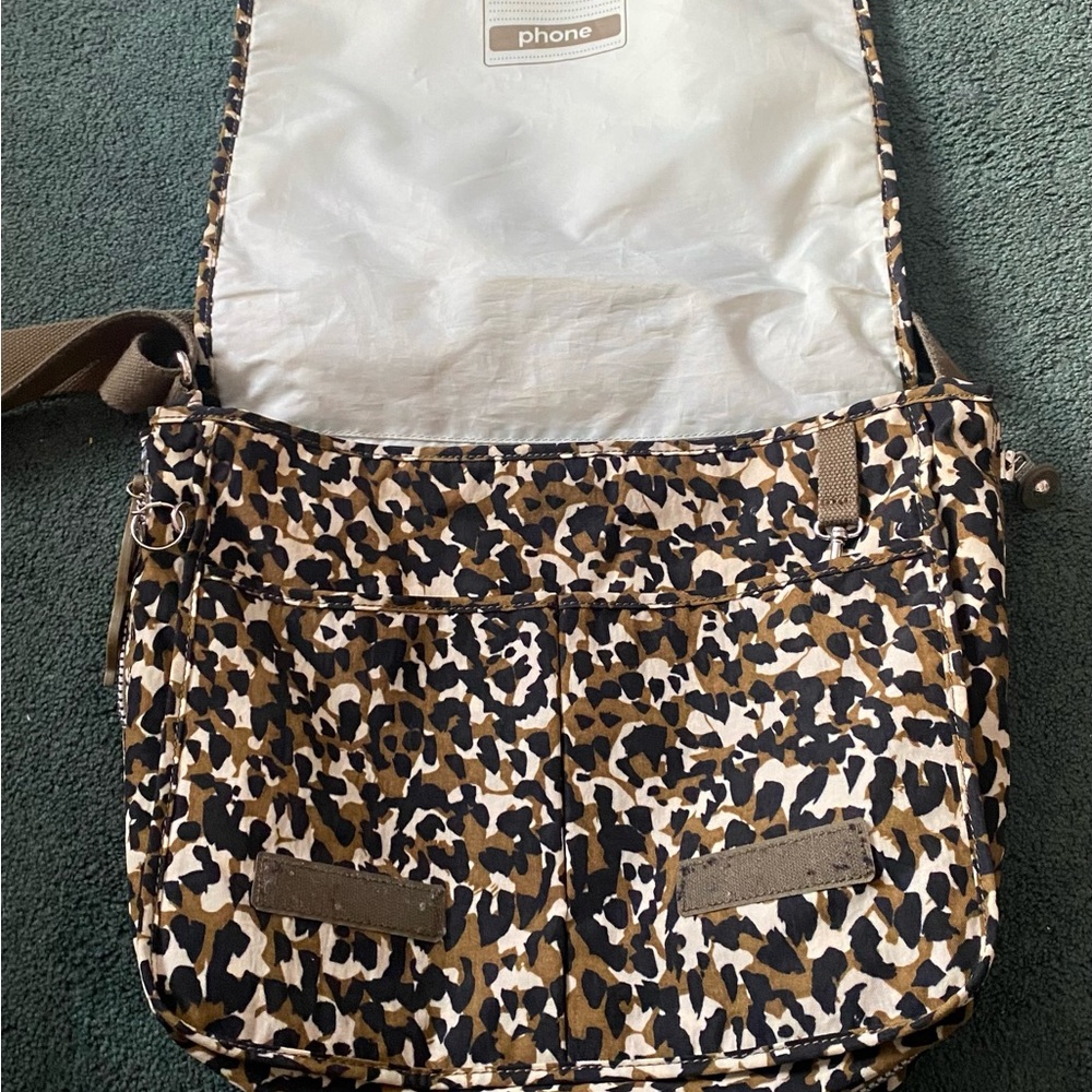 Kipling Leopard Print Shoulder Bag - Picture 4 of 13